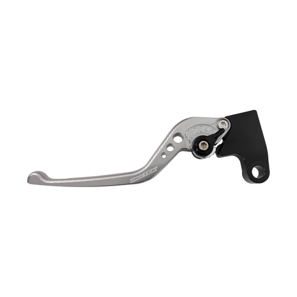 biketek Biketek adjustable cnc lever long clutch - titanium / black adjuster - #c107